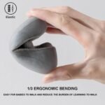 Hstyle Baby Sock Shoes Toddler Walking Shoes Infant Non-Slip Slippers Soft Rubber Sole Sneakers for Baby Boys Girls - Image 4