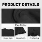 Custom T Shirts for Men Women Personalized Tee Shirts Your Photo/Text/Logo Customized Cotton Tee Front Back - Image 6