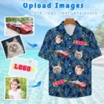Custom Hawaiian Shirt with Face, Personalized Funny Hawaiian Shirts for Men - Image 5