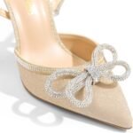 DREAM PAIRS Women's High Heels Destiny Closed Toe Strappy Heels Sexy Rhinestone Ankle Strap Pumps Wedding Bridal Party Dress Shoes Destiny - Image 6