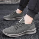 FUJEAK Men Running Shoes Men Casual Breathable Walking Shoes Sport Athletic Sneakers Gym Tennis Slip On Comfortable Lightweight Shoes - Image 6
