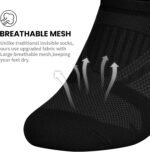 wernies No Show Socks Women - 8 Pairs Ankle Socks for Women, Low Cut Socks Short Cotton Socks, Invisible Casual Socks - Image 4