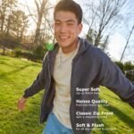 Hanes mens Zip-up Hoodie, Ecosmart Fleece Full-zip Hoodie for Men, Hooded Sweatshirt - Image 6