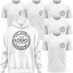 6 Pack - 5 Custom T Shirts & 1 Hoodie, Construction Shirts for Men, Custom Shirt, Mens Work Shirts, Small Business Workwear Uniform Black - Image 6