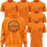 6 Pack - 5 Custom T Shirts & 1 Hoodie, Construction Shirts for Men, Custom Shirt, Mens Work Shirts, Small Business Workwear Uniform Black - Image 8