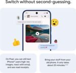 Google Pixel 10 - Unlocked Android Smartphone - Gemini AI Assistant, Advanced Triple Rear Camera, Fast-Charging 24+ Hour Battery, and 6.3" Actua Display - Indigo - 128 GB (2025 Model) - Image 9
