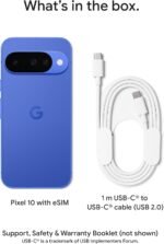 Google Pixel 10 - Unlocked Android Smartphone - Gemini AI Assistant, Advanced Triple Rear Camera, Fast-Charging 24+ Hour Battery, and 6.3" Actua Display - Indigo - 128 GB (2025 Model) - Image 12