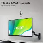 Acer 27 Inch Monitor- KB272-27 Inch FHD IPS (1920 x 1080) Display, Up to 120Hz Refresh Rate, 99% sRGB, Tilt, Adaptive-Sync Support (FreeSync Compatible) 1ms (VRB), sRGB 99% Color, HDMI & VGA Ports - Image 4