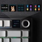 EPOMAKER X Aula F75 MAX Wireless Mechanical Keyboard with TFT Screen and Knob, Gasket Gaming Keyboard in 75% Layout, Hot Swappable, RGB Backlight, for PC/Mac/Linux (Black Gradient) - Image 5