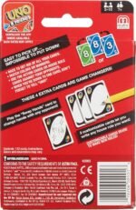 Mattel Games UNO Card Game in Travel & Storage Tin for Kid, Adult & Family Nights & Parties, Color Blind Accessible & Customizable Deck (Amazon Exclusive) - Image 7