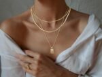 Layered Gold Silver Necklaces for Women, Stackable Stack 14K Real Gold Plated Silver Chain Necklace Diamond Circle CZ Layering Pendant Necklaces Trendy Gold Jewelry Set Gifts - Image 8