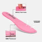 BELOS Women's Rhinestone Mesh Slip On Walking Shoes Fashion Breathable Spakle Glitter Sneaker - Image 5