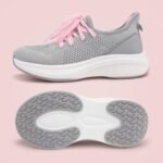Stelle Girls Sneakers Kids Tennis Running Walking Shoes Slip-On Athletic Non Slip Lightweight Breathable Sport Shoes for Little/Big Kid - Image 6