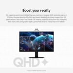 SAMSUNG 32-Inch Odyssey G50D Series QHD Fast IPS G-Sync Compatible Gaming Monitor, 1ms, VESA DisplayHDR 400, 180Hz, AMD FreeSync, Adjustable Stand, Eye Saver Mode, LS32DG502ENXZA, 2024 - Image 4
