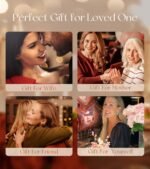 adoyi Gold Bracelets for Women, 14K Gold Plated Stackable Bracelet Stack Set Adjustable Charm Paperclip Chain Cuban Link Layered Waterproof Jewelry Sets Gifts for Womens 6.0/6.8/7.2" - Image 5