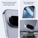 Google Pixel 10 Pro - Unlocked Android Smartphone - Gemini AI Assistant, Triple Rear Camera System, Fast-Charging 24+ Hour Battery, and 6.3" Super Actua Display - Moonstone - 256 GB (2025 Model) - Image 4