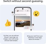 Google Pixel 10 Pro - Unlocked Android Smartphone - Gemini AI Assistant, Triple Rear Camera System, Fast-Charging 24+ Hour Battery, and 6.3" Super Actua Display - Moonstone - 256 GB (2025 Model) - Image 11