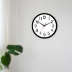 Wall Clock Modern 10 Inch Black Battery Operated Silent Non Ticking Analog for Living Room Office Home Bedroom Kitchen Bathroom - Image 6