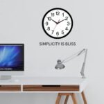 Wall Clock Modern 10 Inch Black Battery Operated Silent Non Ticking Analog for Living Room Office Home Bedroom Kitchen Bathroom - Image 9