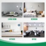 Wall Clock 12 Inch Non-Ticking Silent Modern Simple Style Round Decor Clock Gold Stereoscopic Dial Quartz Wall Clocks for Home/Office/School/Living Room/Bedroom/Kitchen - Image 8