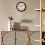 Foxtop Retro Silent Non-Ticking Round Classic Clock Quartz Decorative Battery Operated Wall Clock for Living Room Kitchen Home Office 12 Inch (Bronze) - Image 10