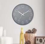 Wall Clock Silent & Non Ticking Modern Quartz Battery Operated Digital Quiet Sweep Office/Home/School/Kitchen Decor Clocks 9 Inch - Image 7