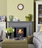 SEIKO 12 Inch Round Wood Classic Wall Clock, White,Brown - Image 3