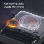 Bernhard Products White Wall Clock Silent Non Ticking 10 Inch Quality Quartz Battery Operated Round Easy to Read Home/Kitchen/Office/Classroom/School Clocks - Image 6