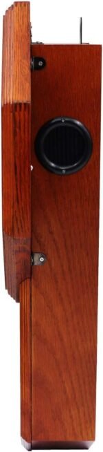 Seiko Light Oak Traditional Schoolhouse Wall Clock with Chime & Pendulum - Image 5