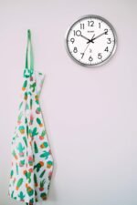 Sharp Atomic Analog Wall Clock - 12" Silver Brushed Finish - Sets Automatically- Battery Operated - Easy to Read - Easy to Use– Modern Design and Style - Image 6