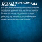 Sharp Atomic Analog Wall Clock - 12" Silver Brushed Finish - Sets Automatically- Battery Operated - Easy to Read - Easy to Use– Modern Design and Style - Image 9