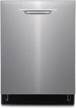 BLACK+DECKER 24" Designer Series Built-In Dishwasher, 14-Place Setting Capacity with Stainless Steel Tub, 6 Wash Programs and Smart Wash System, Low Noise, ENERGY STAR Certified, BDW400MS - Image 5