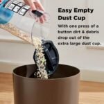 Eureka NEU10AE5 Powerful Bagless Upright Vacuum Cleaner Carpet and Floor, AirSpeed Ultra-Lightweight Vacuum Cleaner, w/ Replacement Filter, Blue - Image 4