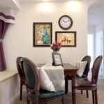 Wooden Wall Clock with Retro Design, 11 Inches Round Wall Clocks Battery Operated Silent Non-Ticking, Big Arabic Numerals, for Kitchen Living Room Classroom Gym and Pool, Brown - Image 8