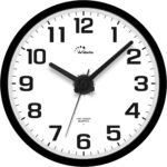 WallarGe Night Light Wall Clock for Bedroom - Silent Lighted up Wall Clock Glow in The Dark, Battery Operated for Living Room/Kitchen, Easy to Read Large Digital Display, 12 Inch - Image 3