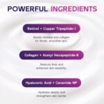 Firming Neck Cream with Retinol, AH-8 Hexapeptide Collage, Firm Sagging Skin on the Neck and Décolleté, Promote Skin repair, Neck Firming Cream with Massage Roller, Value Size 4.3 fl oz - Image 6