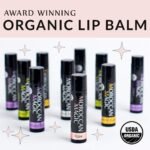 Moroccan Magic Organic Unscented Lip Balm 3 Pack | Ultra-Hydrating Argan Oil Lip Moisturizer + Vitamin E | Natural Chapstick for Dry Lips | Smooth, Non-Toxic | Organic Lip Balm - Image 8