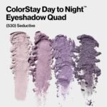 Revlon ColorStay Day to Night Eyeshadow Quad, Longwear Shadow Palette with Transitional Shades and Buttery Soft Feel, Crease & Smudge Proof, 530 Seductive, 0.16 Oz - Image 3