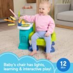 Fisher-Price Toddler Toy Laugh & Learn Song & Story Learning Chair with Music Lights & Activities for Kids Ages 1+ Years (Amazon Exclusive) - Image 3