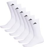 adidas mens Athletic Cushioned Crew Socks With Arch Compression for a Secure Fit (6-pair) - Image 8