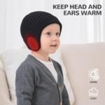 POXIMI Baby Boy Winter Hat Toddler Warm Beanie Girl Knit Hats with Earflap Kid Cute Earmuffs - Image 6