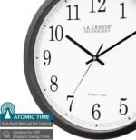 La Crosse Technology Wall Clock, Plastic, 14-inch Dia. (WT-3143A) (WT-3143A-INT) - Image 3