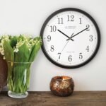 La Crosse Technology Wall Clock, Plastic, 14-inch Dia. (WT-3143A) (WT-3143A-INT) - Image 4