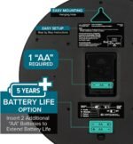 La Crosse Technology Wall Clock, Plastic, 14-inch Dia. (WT-3143A) (WT-3143A-INT) - Image 5