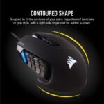 Corsair Scimitar RGB Elite Wired MOBA/MMO Gaming Mouse – 18,000 DPI – 17 Programmable Buttons – iCUE Compatible – PC, Mac, PS5, PS4, Xbox – Black - Image 6