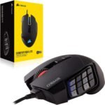 Corsair Scimitar RGB Elite Wired MOBA/MMO Gaming Mouse – 18,000 DPI – 17 Programmable Buttons – iCUE Compatible – PC, Mac, PS5, PS4, Xbox – Black - Image 9