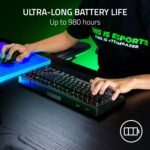 Razer BlackWidow V4 TKL HyperSpeed Wireless Hot Swappable Gaming Keyboard: Orange Tactile Switches - Wireless & Bluetooth - Multi-Function Roller & Control Buttons - Chroma RGB - Long Battery Life - Image 7