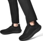 Bruno Marc Men's Non Slip Work Shoes Walking Zapatos Trabajo Black & Lightweight Food Service Chef Kitchen Restaurant Resistant Sneakers - Image 10