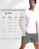 2 Pack Mens 5" Workout Athletic Shorts Quick Dry Gym Shorts with Pockets, Sports Exercise Running Shorts for Men - Image 7