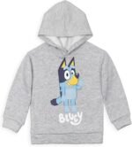 Bluey Fleece Pullover Hoodie and Pants Outfit Set Toddler to Little Kid Sizes (2T - 7-8) - Image 4